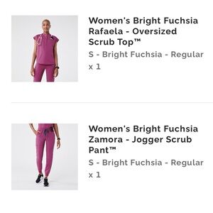 Figs scrubs set